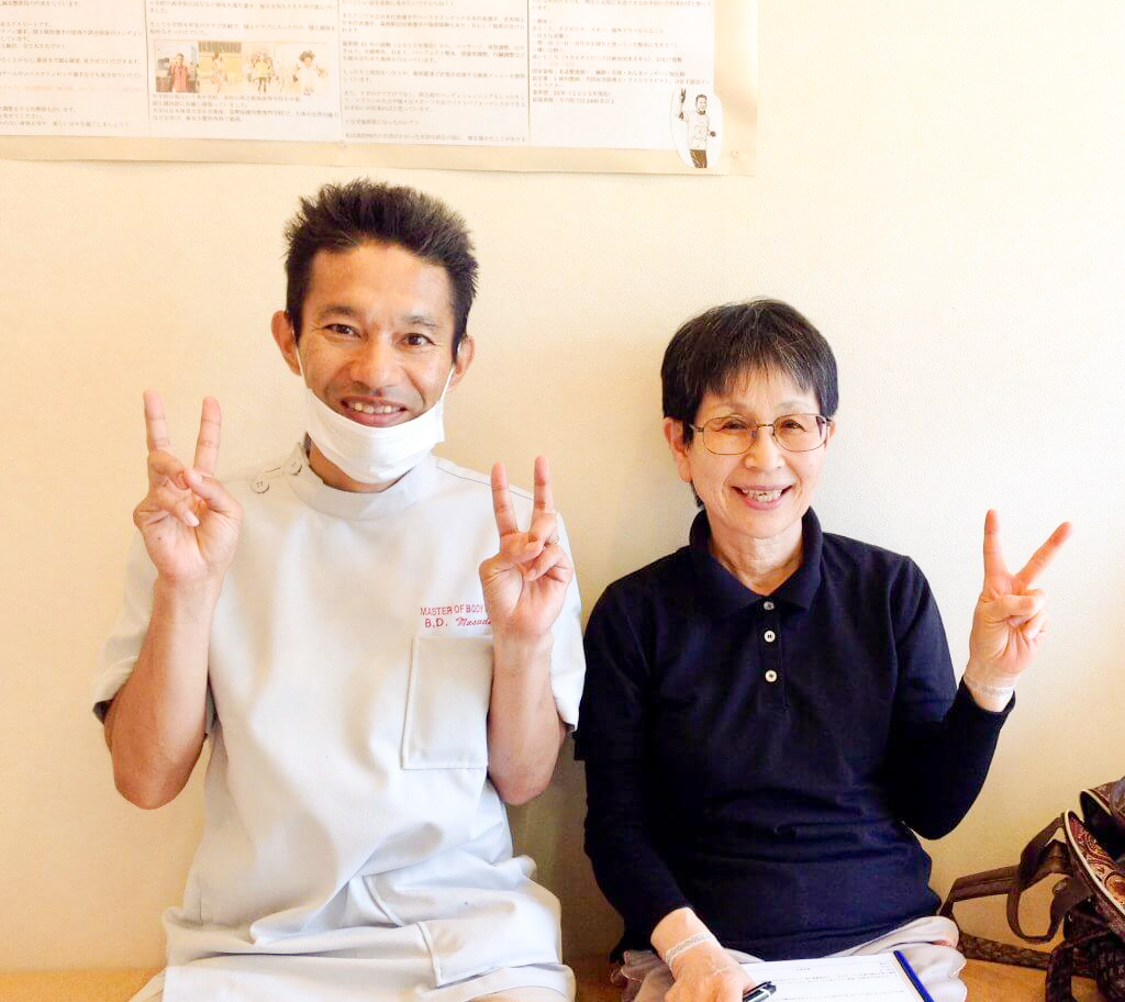 患者さんの声が良くて選んだら卓球もゴルフも楽しく出来るようになりました